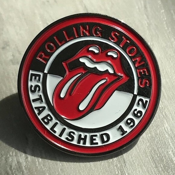 ROLLING STONES Classic Rock Band Collectible Enamel Pin - NEW! 808 - Picture 6 of 8